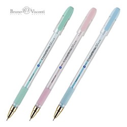 Ручка шариковая 0.38 мм "CrystalWrite.Zefir" синяя 20-0404/41 Bruno Visconti