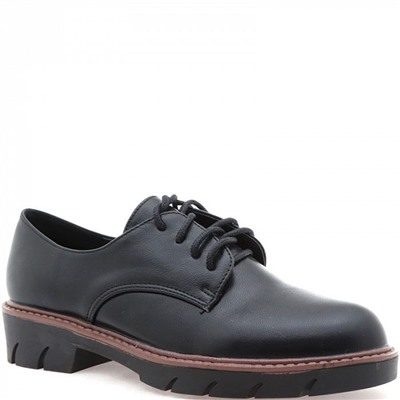 M152-1A черн Туфли закрытые для девочек (34-38)/6