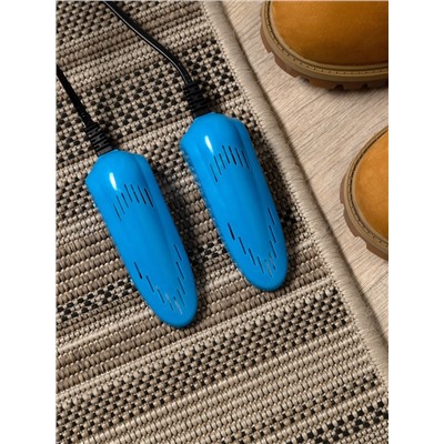 Сушилка для обуви LSO-08, 11 см, детская, 10 Вт, индикатор, синяя