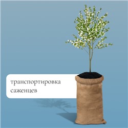 Мешок джутовый, 53×104 см, плотность 315 г/м², плетение 46×40 нитей, без завязок, ГОСТ