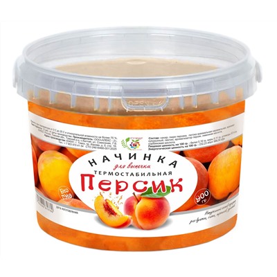Начинка термостабильная Персик / 900 гр / пластиковое ведро / IT'S YORS