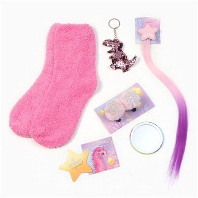 Новогодний подарочный набор KAFTAN «Дракончик» носки (р 33-35) и аксессуары