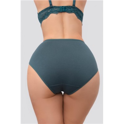 Набор трусов 8003 OIRO хлопковые с узором 3 шт (Синий, бордо)