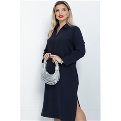 Платье Дидже (синее) П12245-37