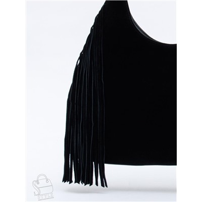 Сумка женская кожаная 1042M black Polina&Eiterou