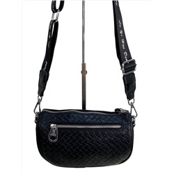 Женская сумка из искусственной кожи, цвет черный