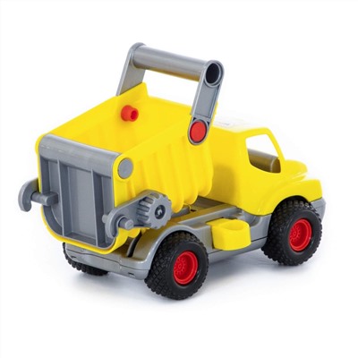 320858 Wader "КонсТрак", автомобиль-самосвал (жёлтый) (в коробке)
