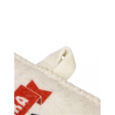 Рукавица для бани и сауны «С Днём защитника Отечества», полиэфир, шерсть