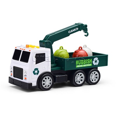 Машина "Кран" 1:32 (свет, звук) в коробке