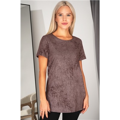 Женская удлиненная футболка с разрезами Happyfox