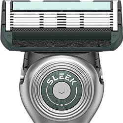 Станок для бритья DORCO SLEEK (+ 10 кассет), система с 6 лезвиями, триммером и Технологией Multi-Flex, SXF 2010
