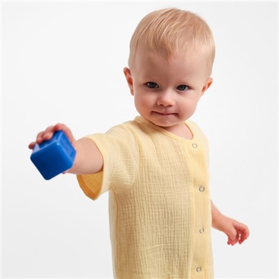 Песочник детский MINAKU, рост 80-86 см, жёлтый