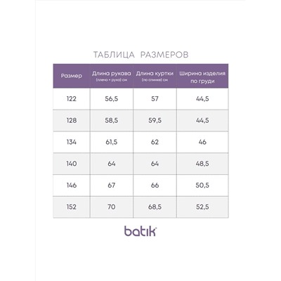 BATIK Ветровка 672-24в-1