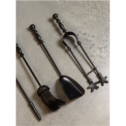 Каминный набор, 40 см, сталь