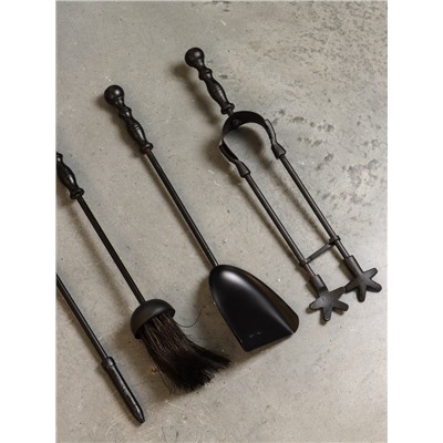 Каминный набор, 40 см, сталь