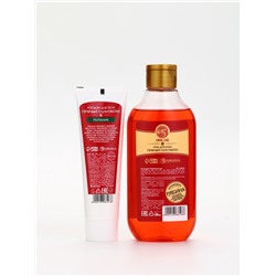 Подарочный набор новогодний «Заветное желание», гель для душа 300 мл и лосьон для тела 85 мл, URAL LAB