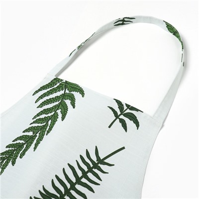 Фартук «Этель. Папоротник», 60×70 см, репс 220 г/м², 100% хлопок