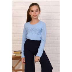 Джемпер Аксиния дл. рукав (Голубой)