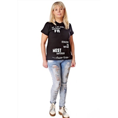 Футболка "Свайп" (Чёрный)