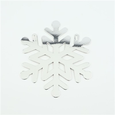 Гирлянда на ленте «Новогодняя», на Новый год, серебро