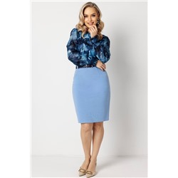 Блузка женская  7053/28/Голубой, синий
