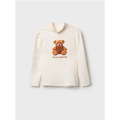 Водолазка трикотажная для девочек