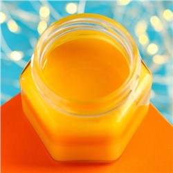 Крем - мёд двухслойный «С Новым Годом», вкус: апельсин и имбирь, 120 г.
