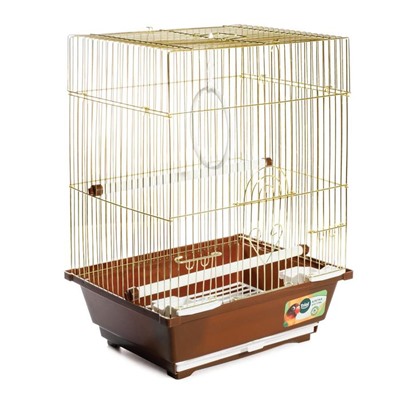 Клетка Triol для птиц, 30×23×39 см, золото