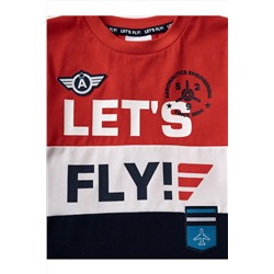 Фуфайка трикотажная для мальчиков (футболка) PLAYTODAY, 1243579