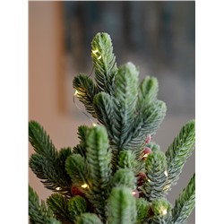 Фигура светодиодная «Морозное утро» 36 см, 20 LED, от батареек AG13×3, свечение тёплое белое