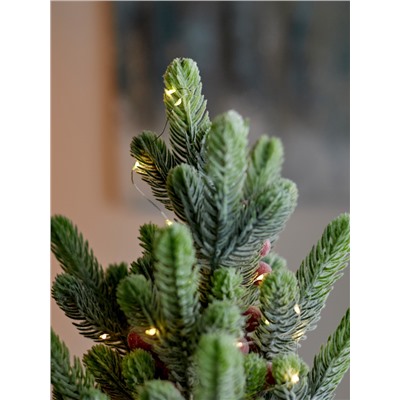 Фигура светодиодная «Морозное утро» 36 см, 20 LED, от батареек AG13×3, свечение тёплое белое