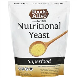 Foods Alive, Superfood, Non-Fortified Nutritional Yeast, 32 oz (907 g)