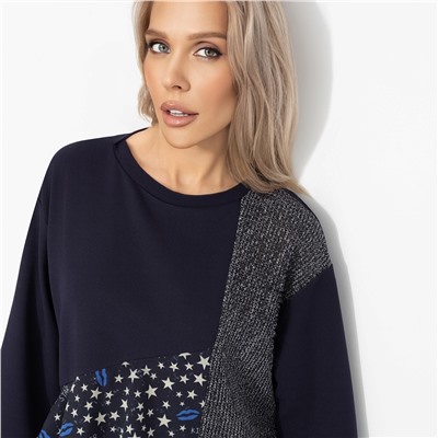 Свитшот комбинированный, Выбираю себя (для романтики)