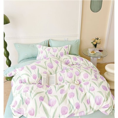 Постельное белье сатин элит на молнии - Весенние мечты