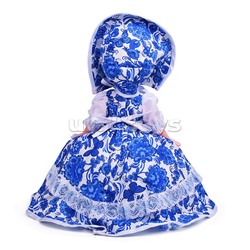 Кукла Чайница Гжель, в пакете