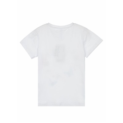 Фуфайка трикотажная для девочек (футболка)