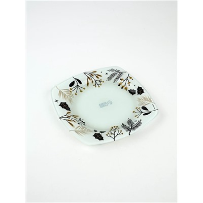 Тарелка плоская новогодняя «Чудесное время», 20×20 см