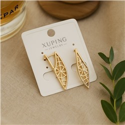 Серьги коллекция "Xuping" покрытие позолота, арт.004.084