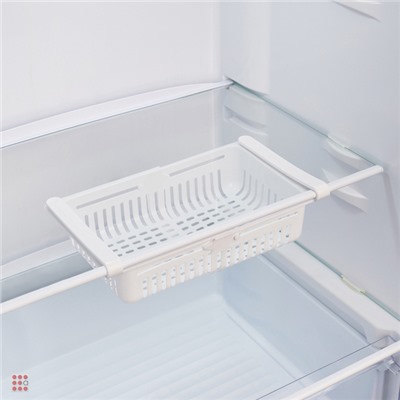 Контейнер раздвижной в холодильник, белый
