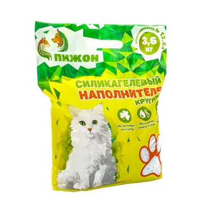 Наполнитель силикагелевый «Пижон», 12.5 л
