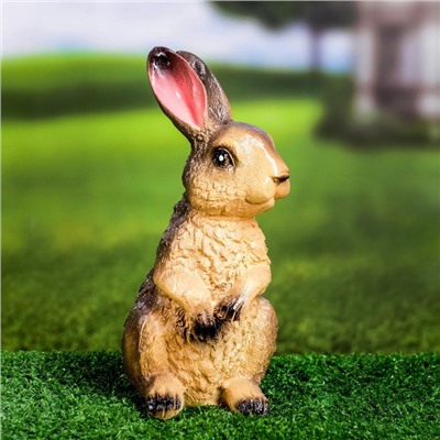 Садовая фигура из гипса «Заяц лесной», 12×10×20 см