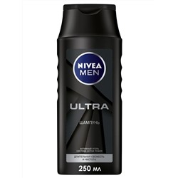 Шампунь NIVEA MEN мужской "Ultra" (250мл) (88508)