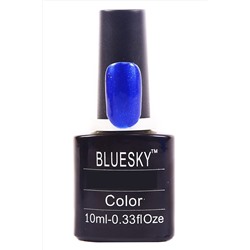 Bluesky Гель-лак для ногтей / Classic 215 SU, синий с фиолетовым шиммером, 10 мл KRISTALLER, 1115890