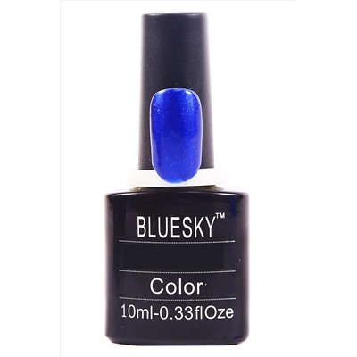 Bluesky Гель-лак для ногтей / Classic 215 SU, синий с фиолетовым шиммером, 10 мл KRISTALLER, 1115890