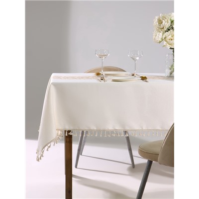 Скатерть «Этель. Новогодние олени», 140×180 см, 100% п/э