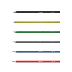 Карандаш пластиковый "Классика" 100" HB 55266 ErichKrause