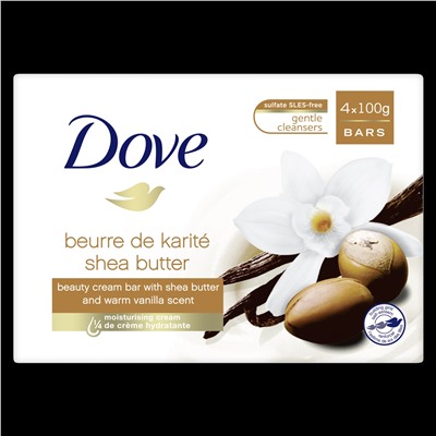Крем-мыло DOVE Масло Ши, Карите и Ваниль 135гр