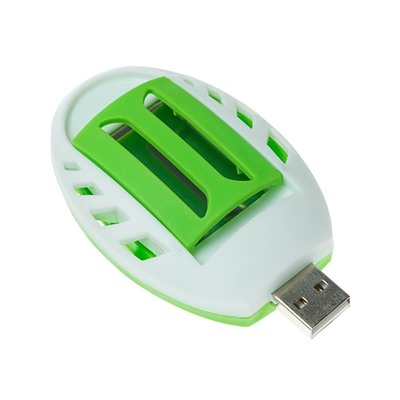 Фумигатор Luazon LRI-10, работает от USB, бело-зелёный
