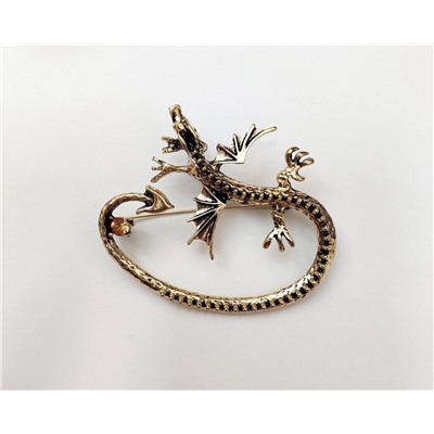 Брошь Дракон