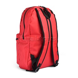 Рюкзак "Corgi" подростковый 40x29x17 см (14 л) 250 г, 1 отделение на молнии, 1 передний карман, вышивка, красный